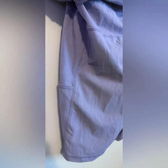 FLZ Lilac Spaghetti-Strap Mini Dress with built in shorts Women’s size medium. - Picture 5 of 11